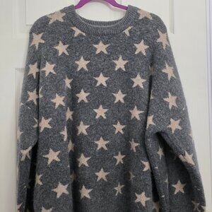 Adora Plus Size Star Sweater